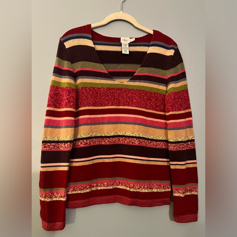 Calvin Klein Jeans Multicolor Striped Sweater